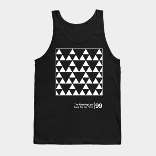 Race for the Prize / Minimal Style Graphic Artwork Design Tank Top